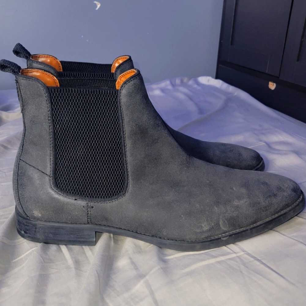 mens grey chelsea boots size 12 US (call it spring)
